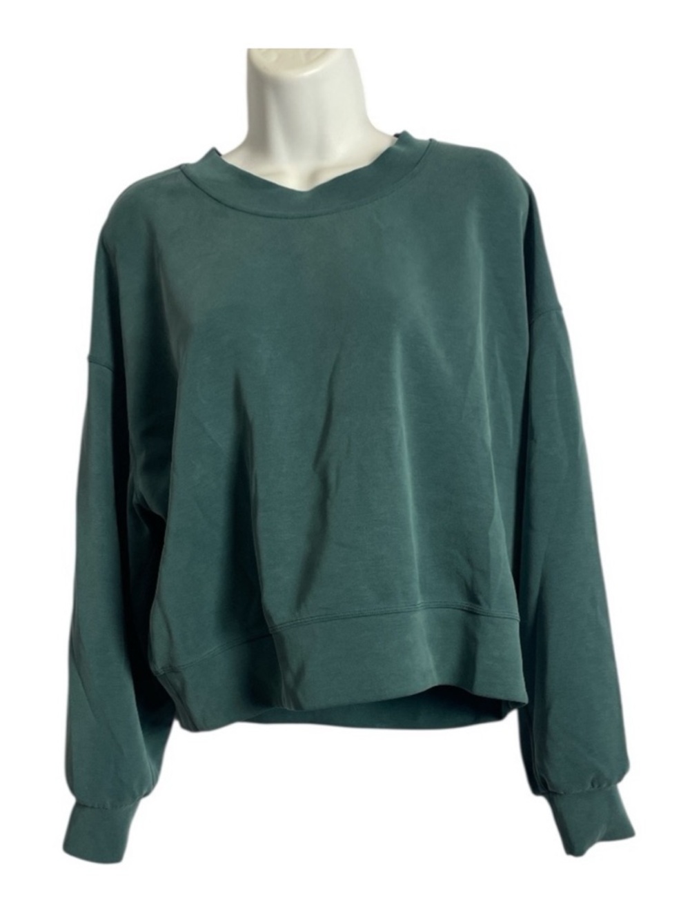 Lululemon Softstreme Perfectly Oversized Cropped Crew Size 6
